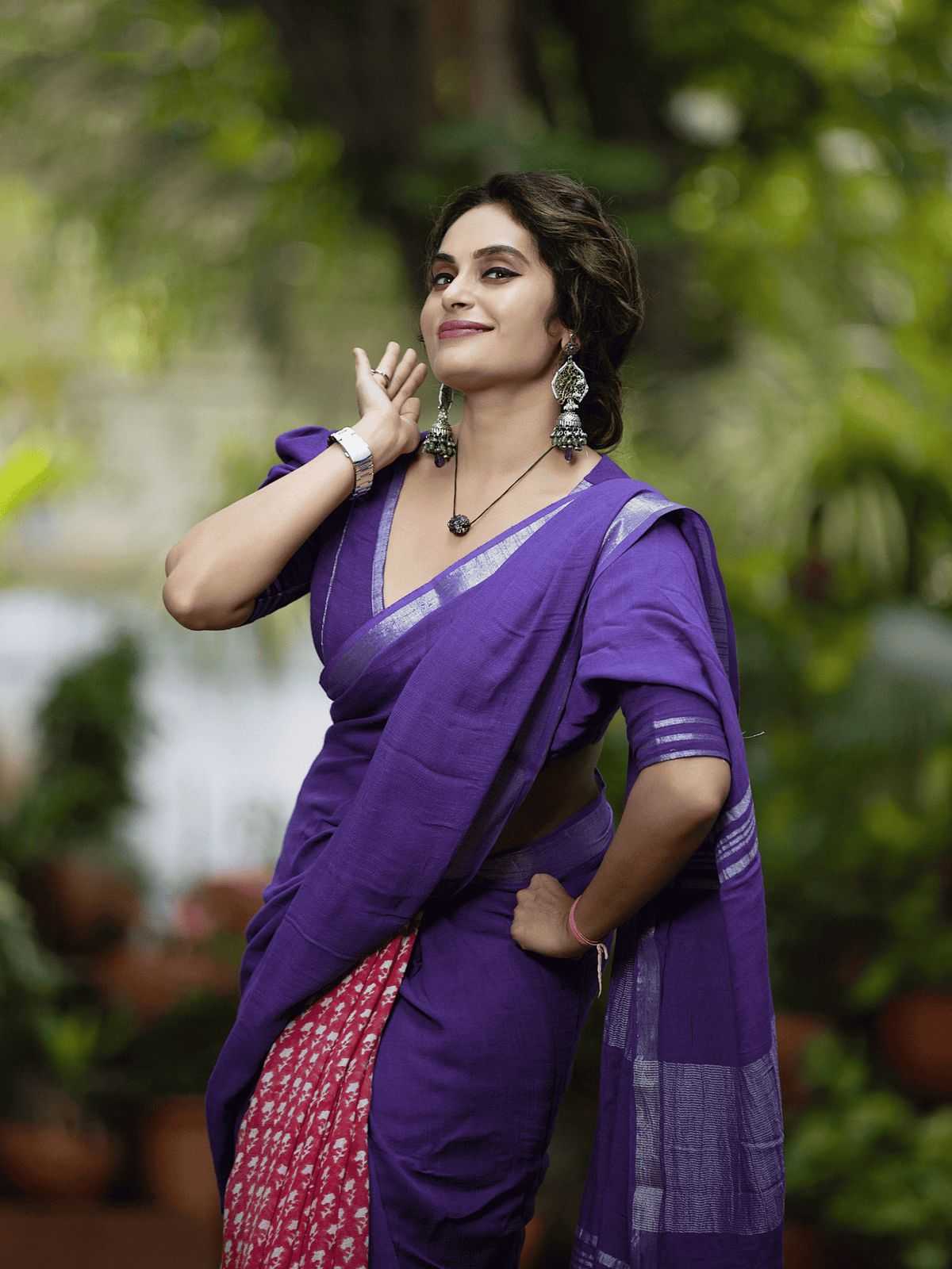 Printed Saree