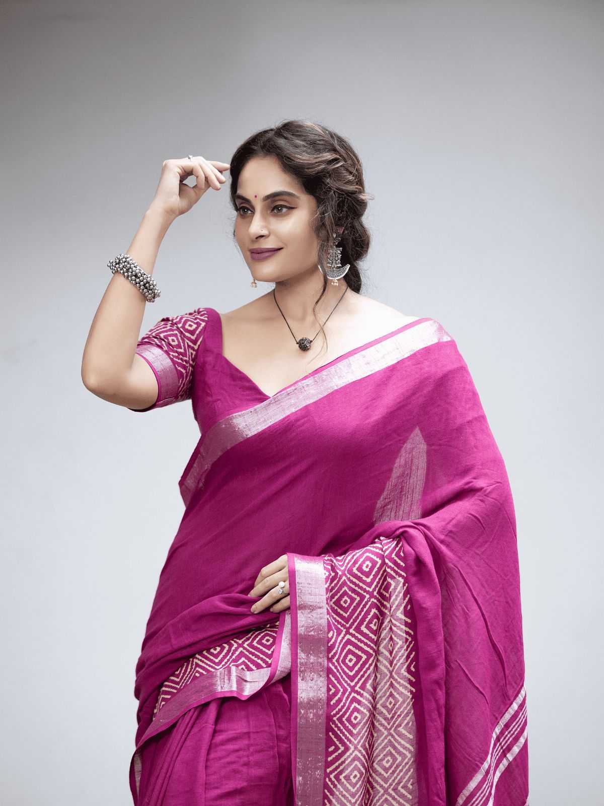 Printed Saree