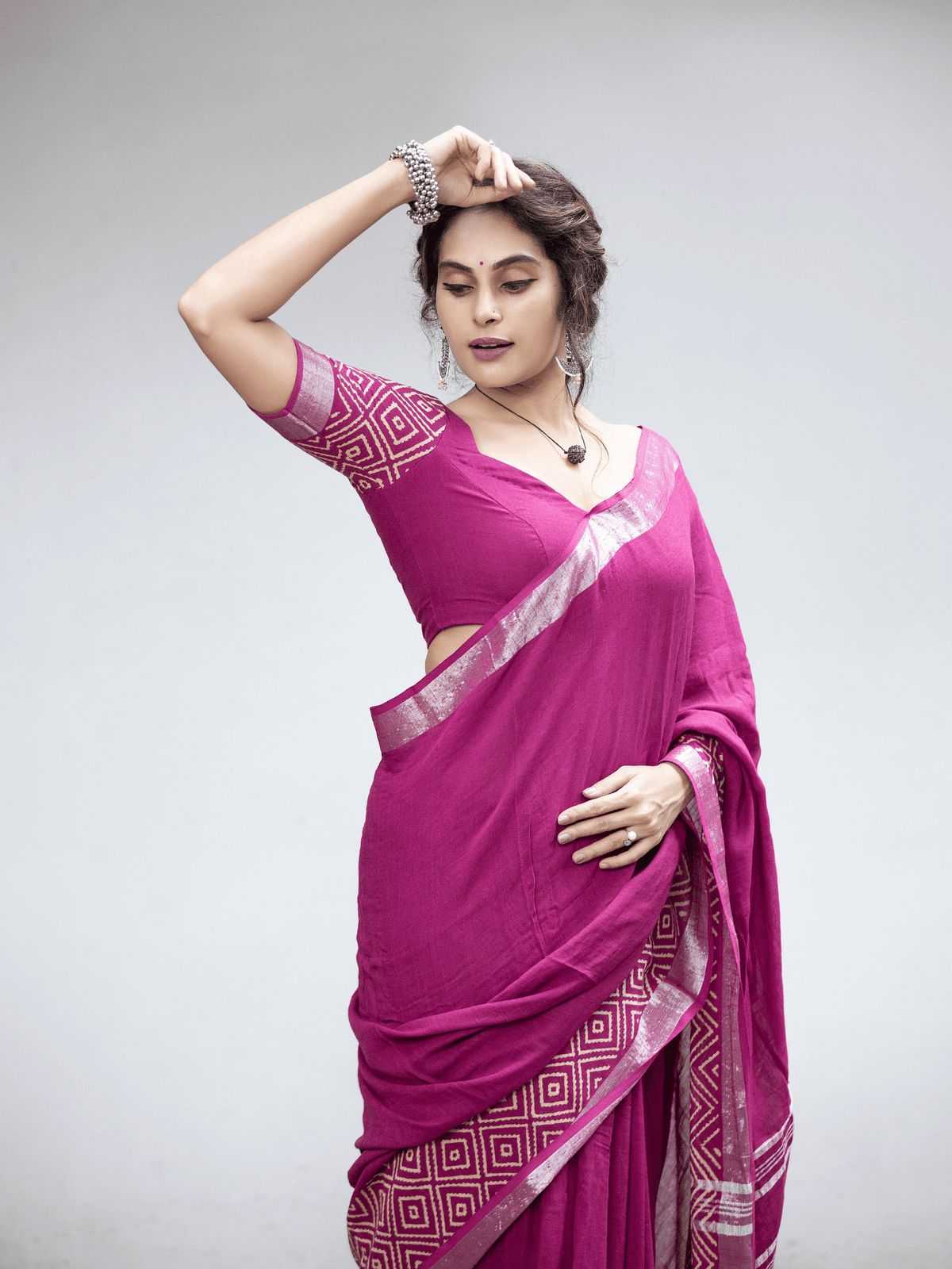 Printed Saree