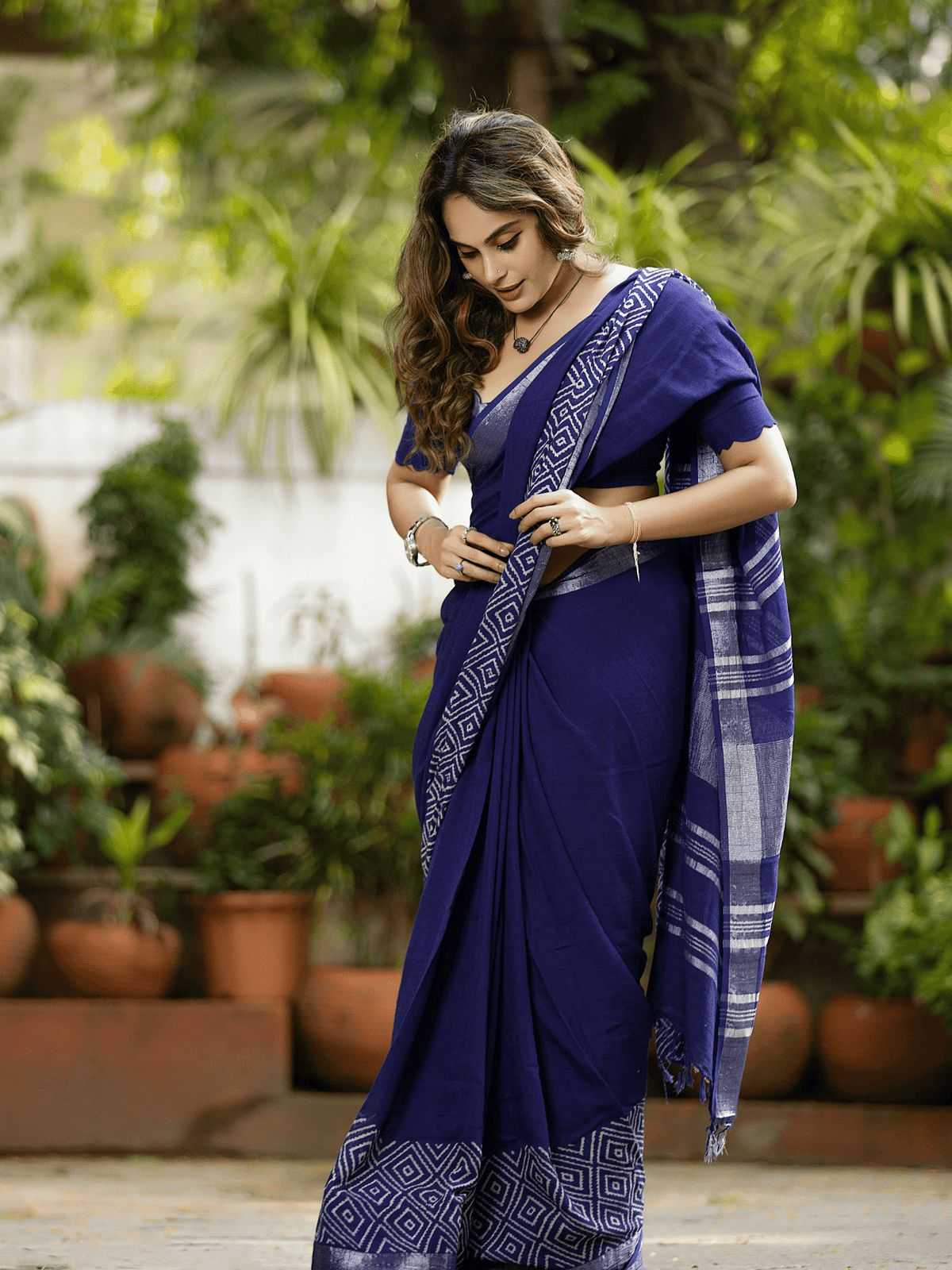 Printed Saree