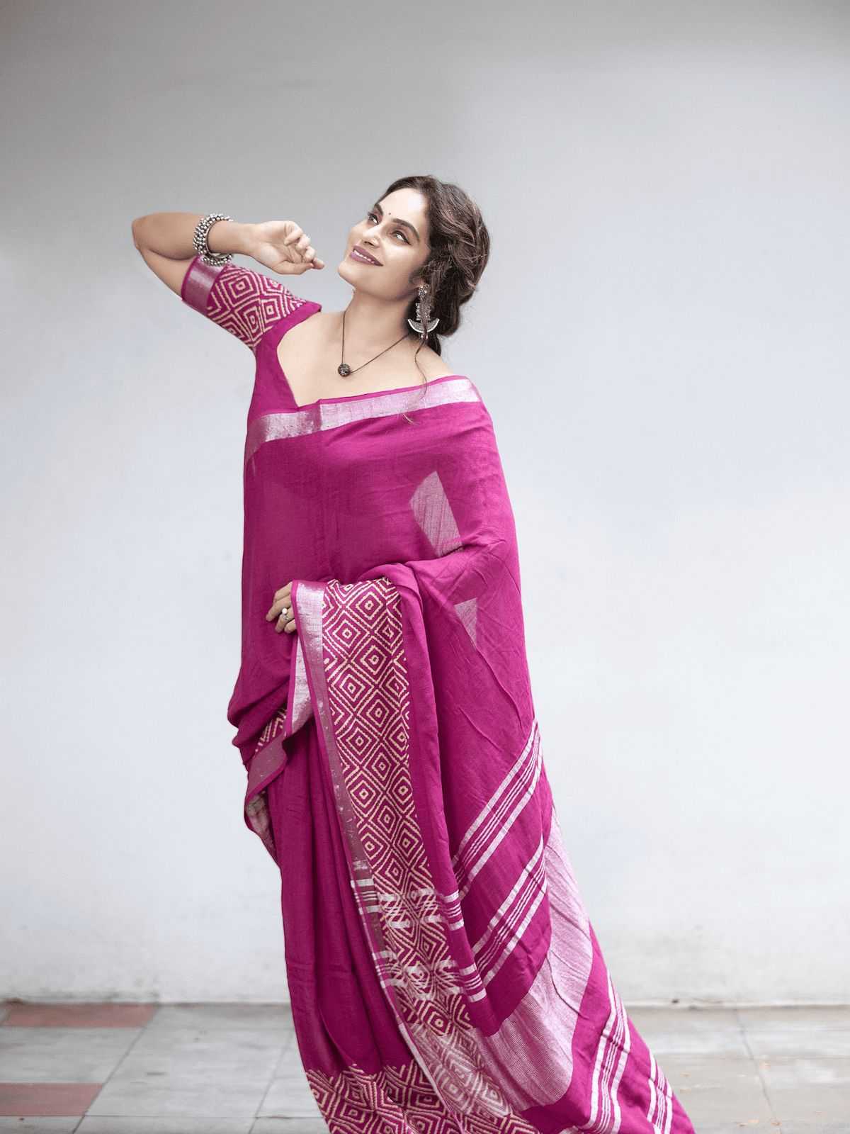 Printed Saree