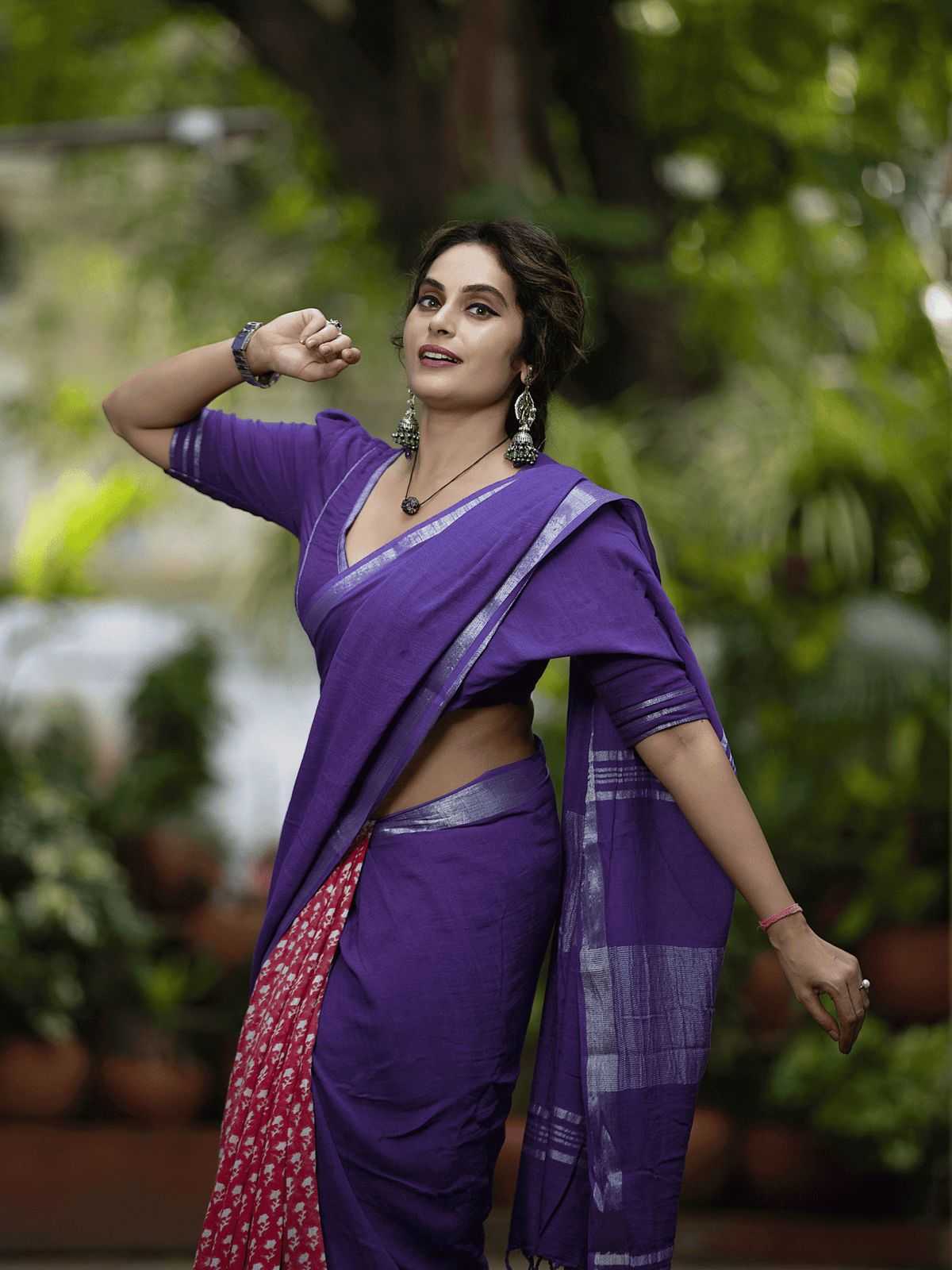 Printed Saree