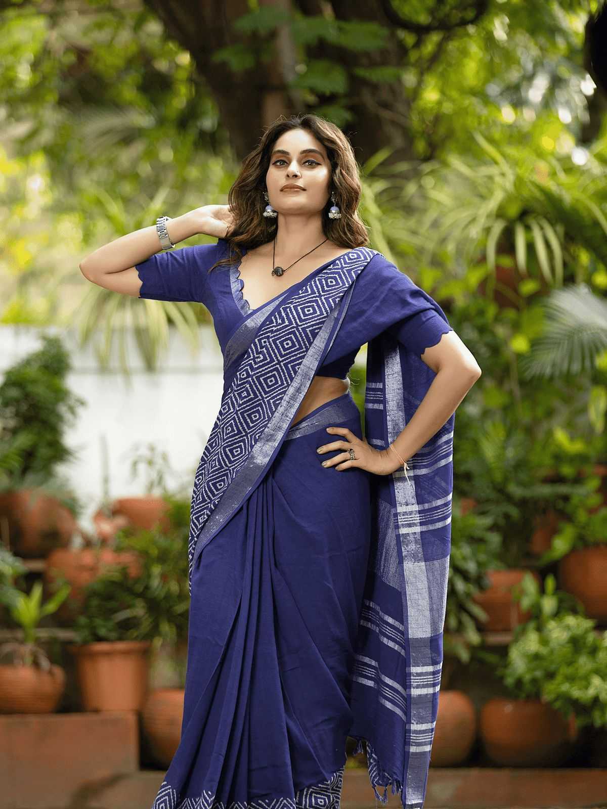 Printed Saree