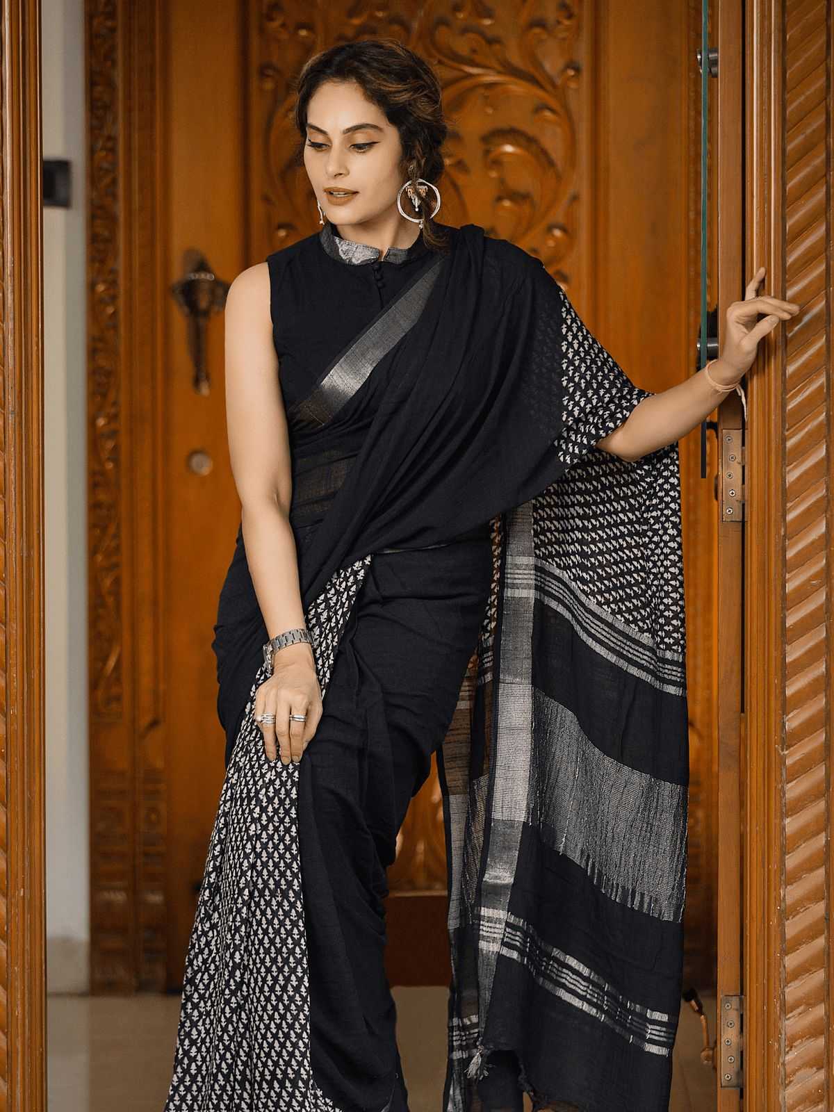 Printed Saree