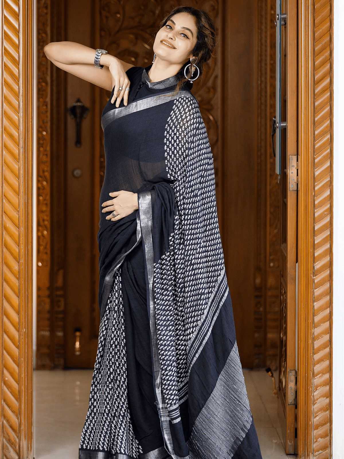 Printed Saree
