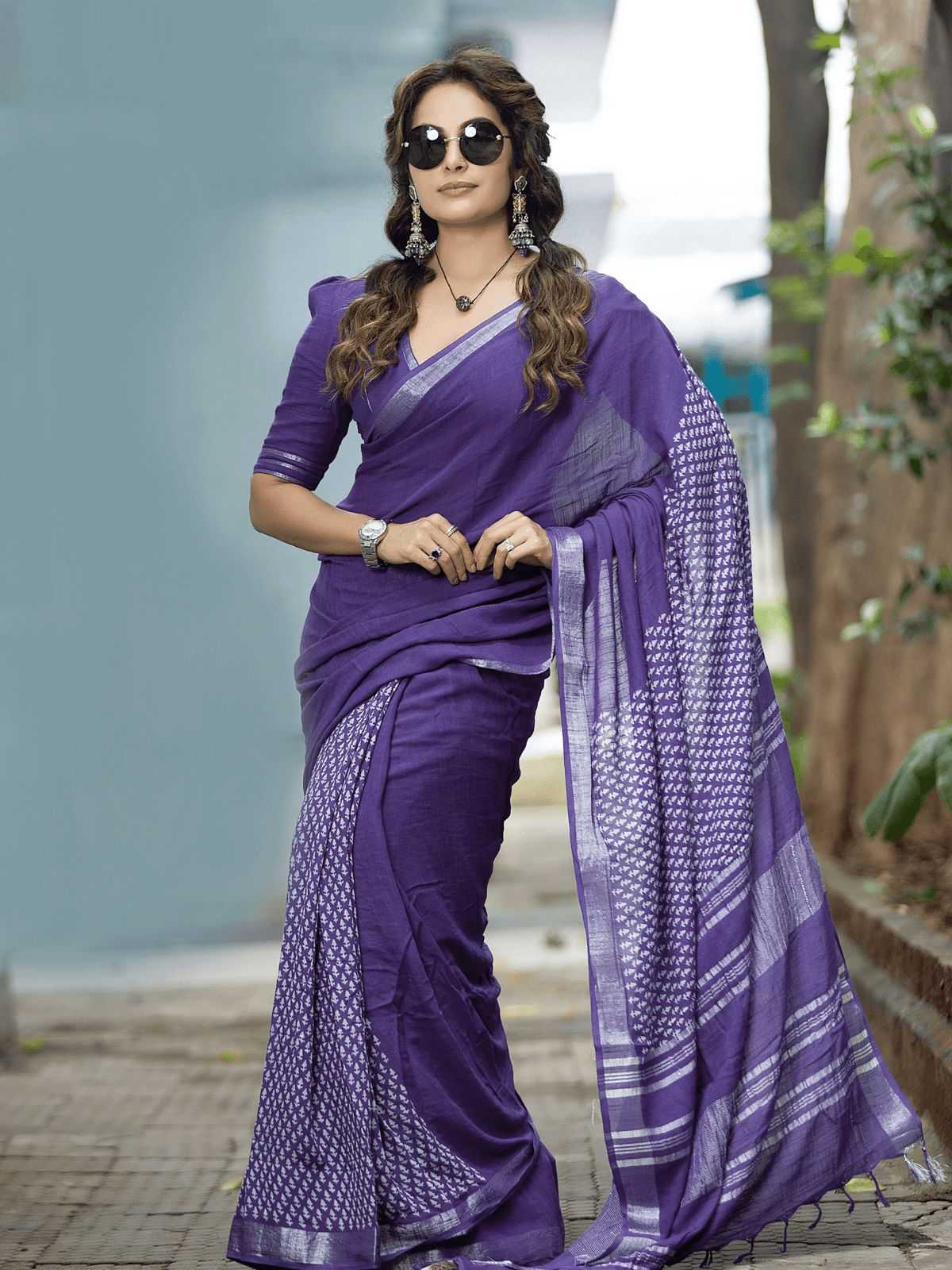 Printed Saree