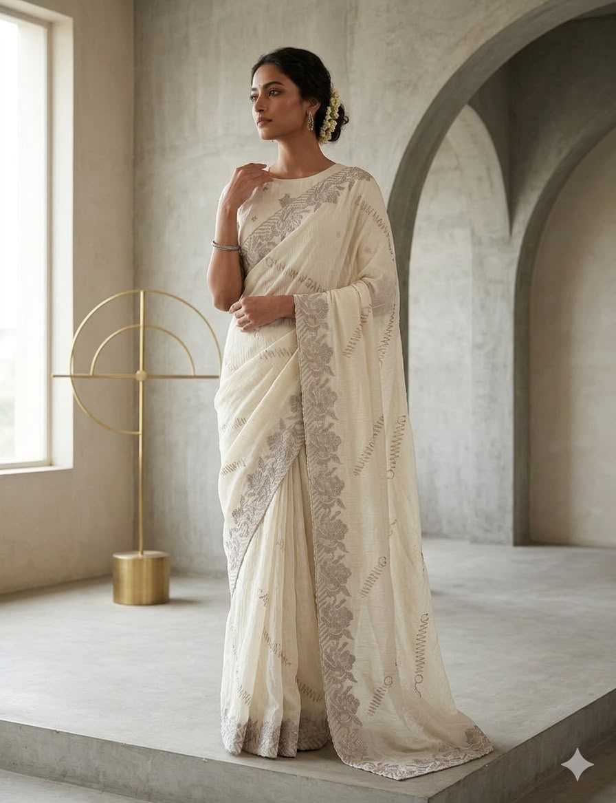 Ahaana Crush Silk Soft Saree
