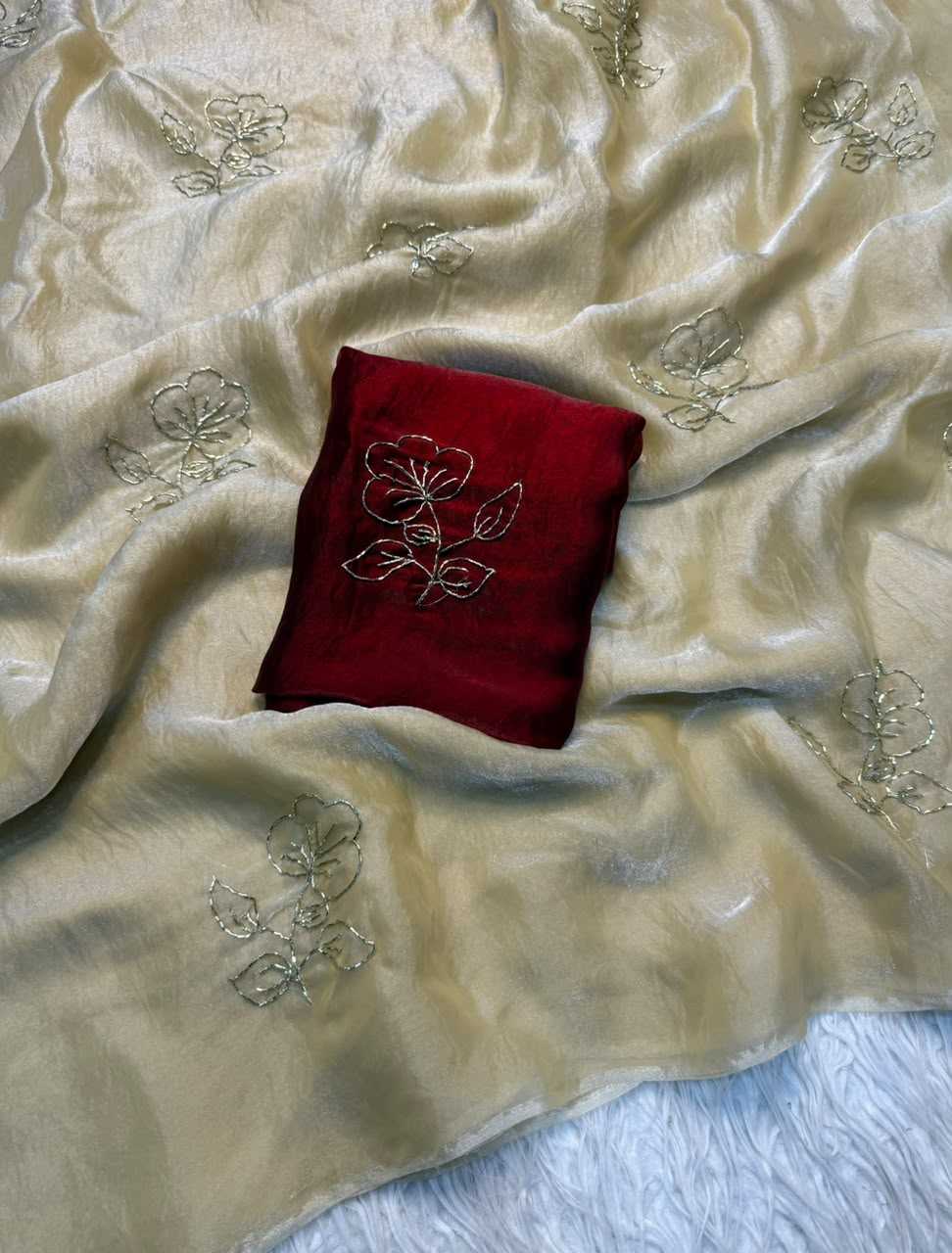 Space Silk Soft Saree