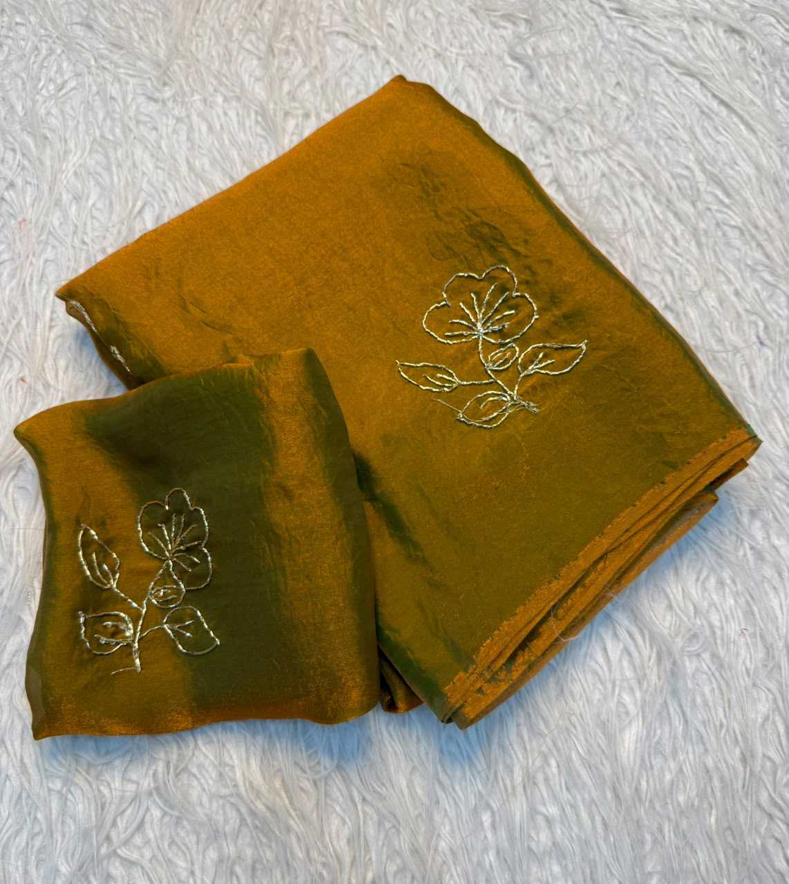 Space Silk Soft Saree