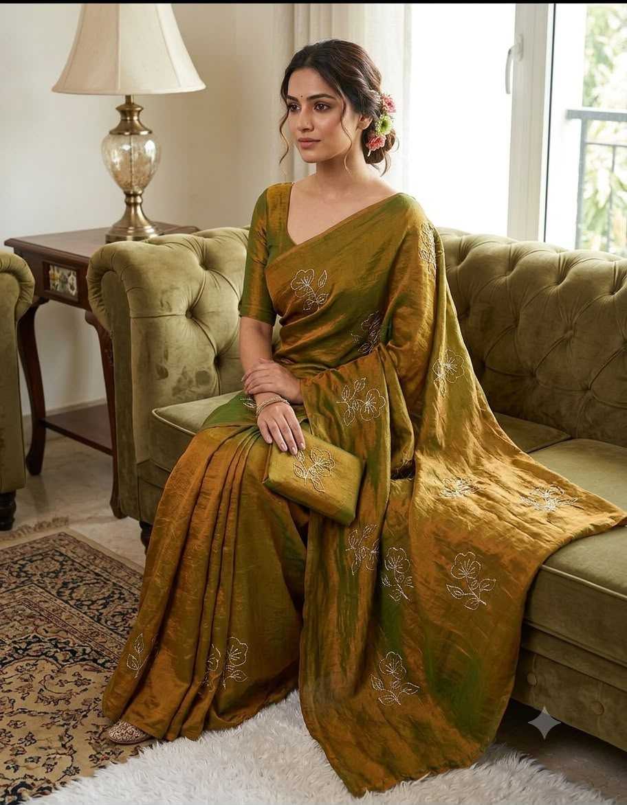 Space Silk Soft Saree