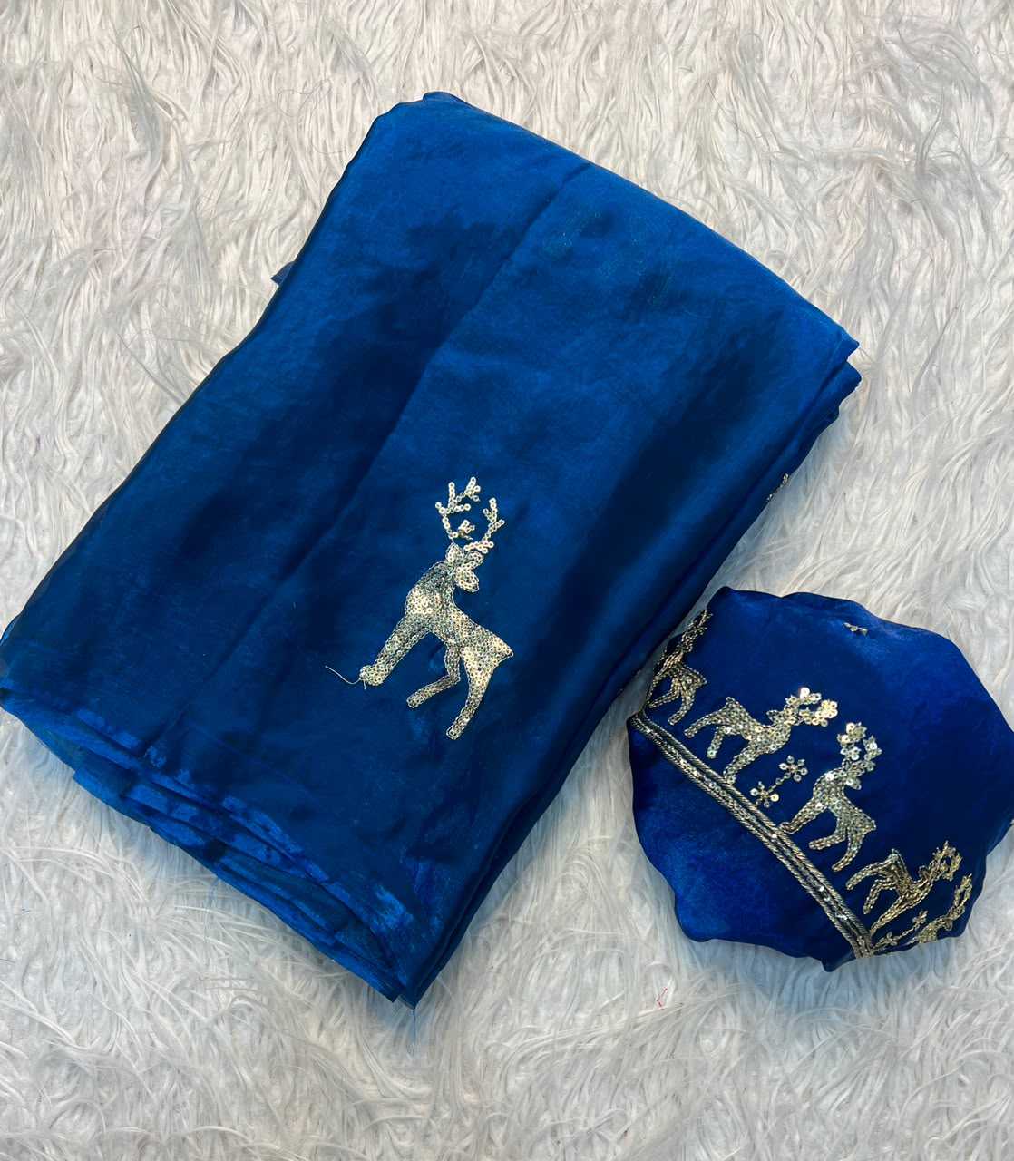 Space Silk Soft Saree