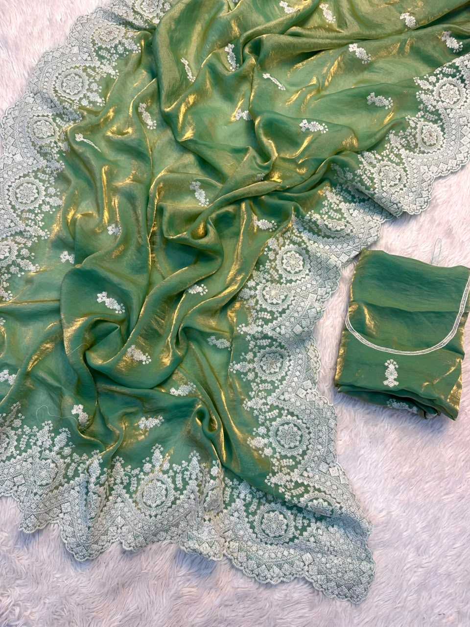 Space Silk Designer Saree