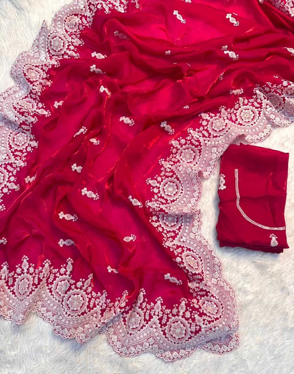 Space Silk Designer Saree