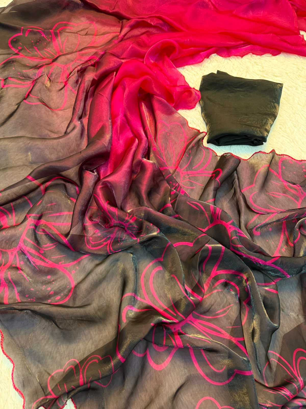 Amoli Space Silk Soft Saree