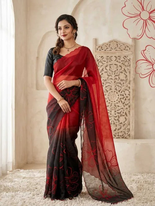 Amoli Space Silk Soft Saree