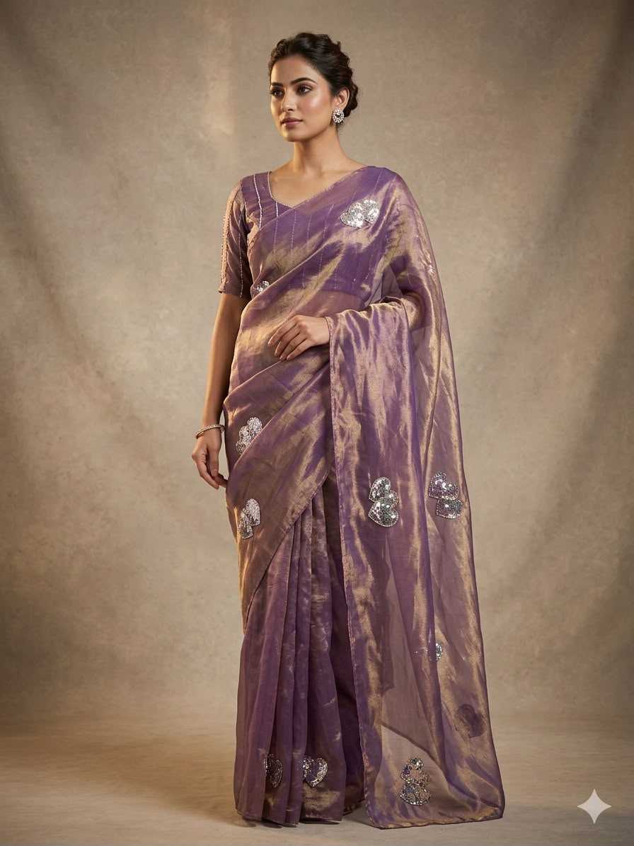 Space Silk Handloom Saree