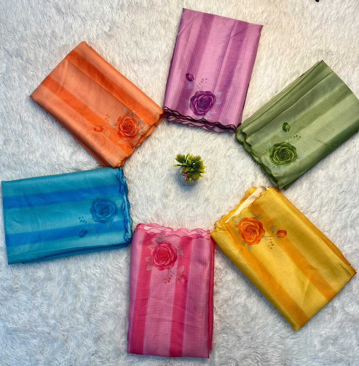 Kota Silk Printed Saree