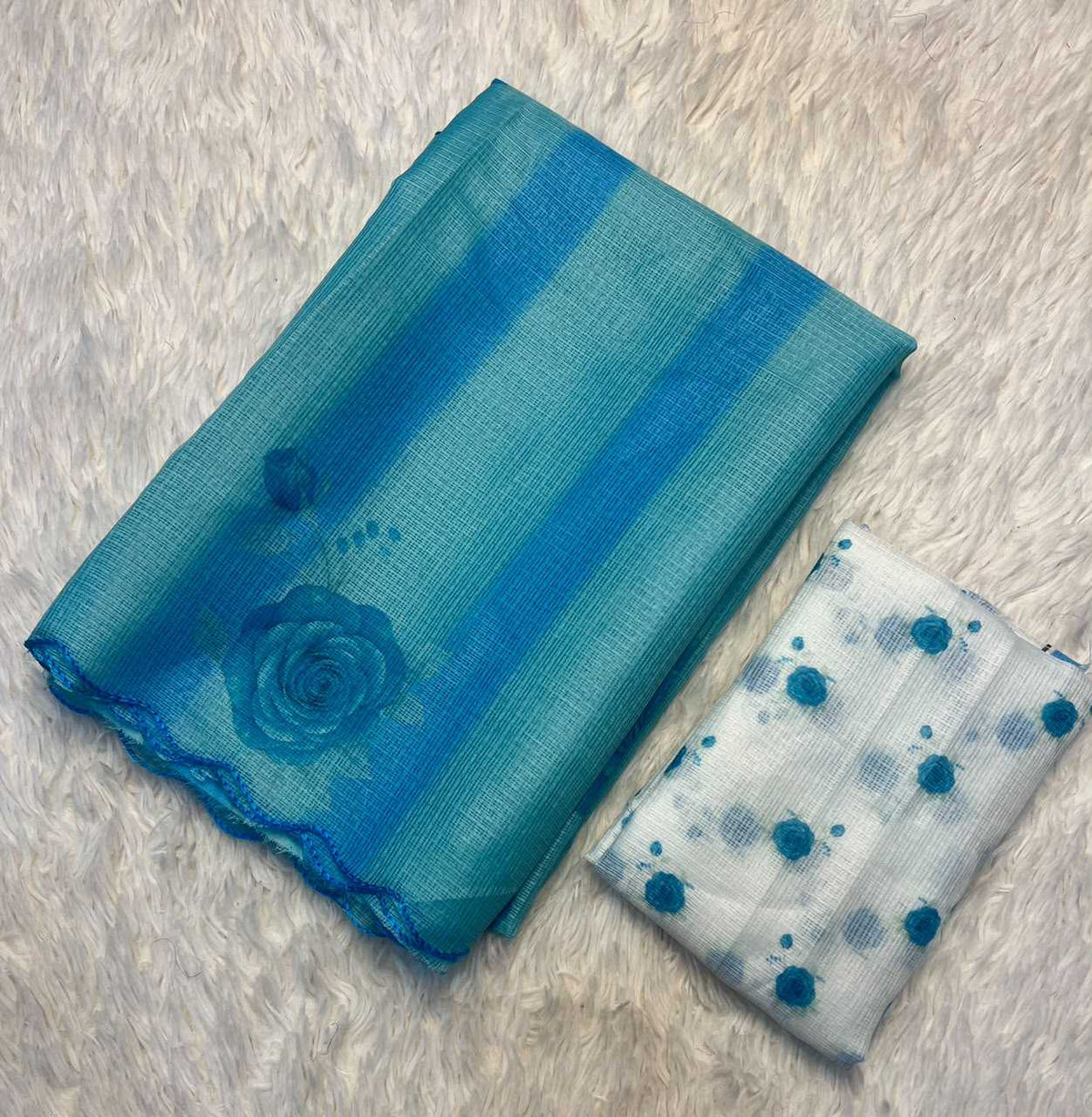 Kota Silk Printed Saree