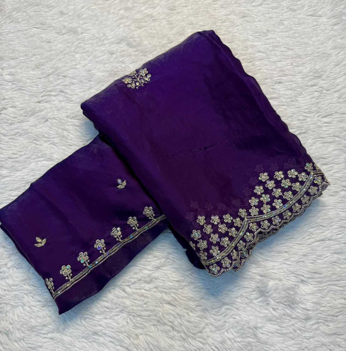 Space Silk Designer Saree
