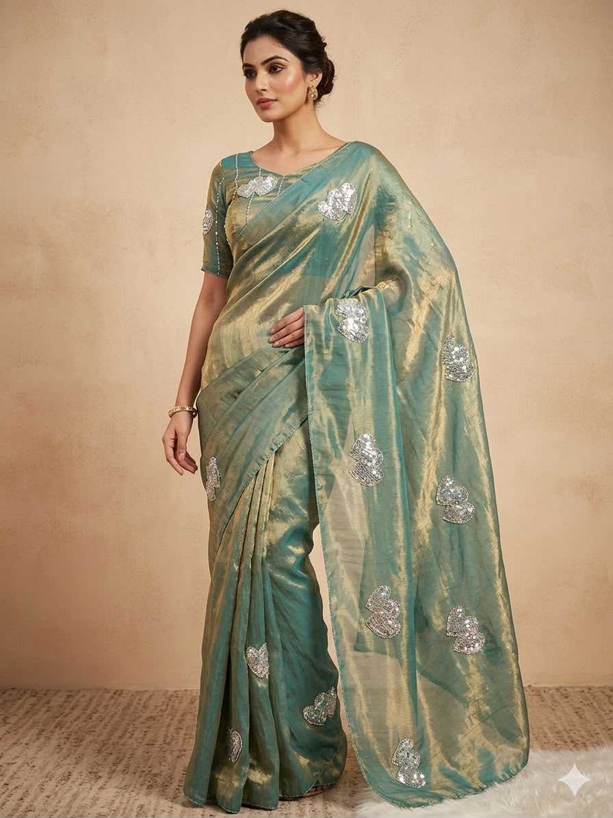 Space Silk Handloom Saree