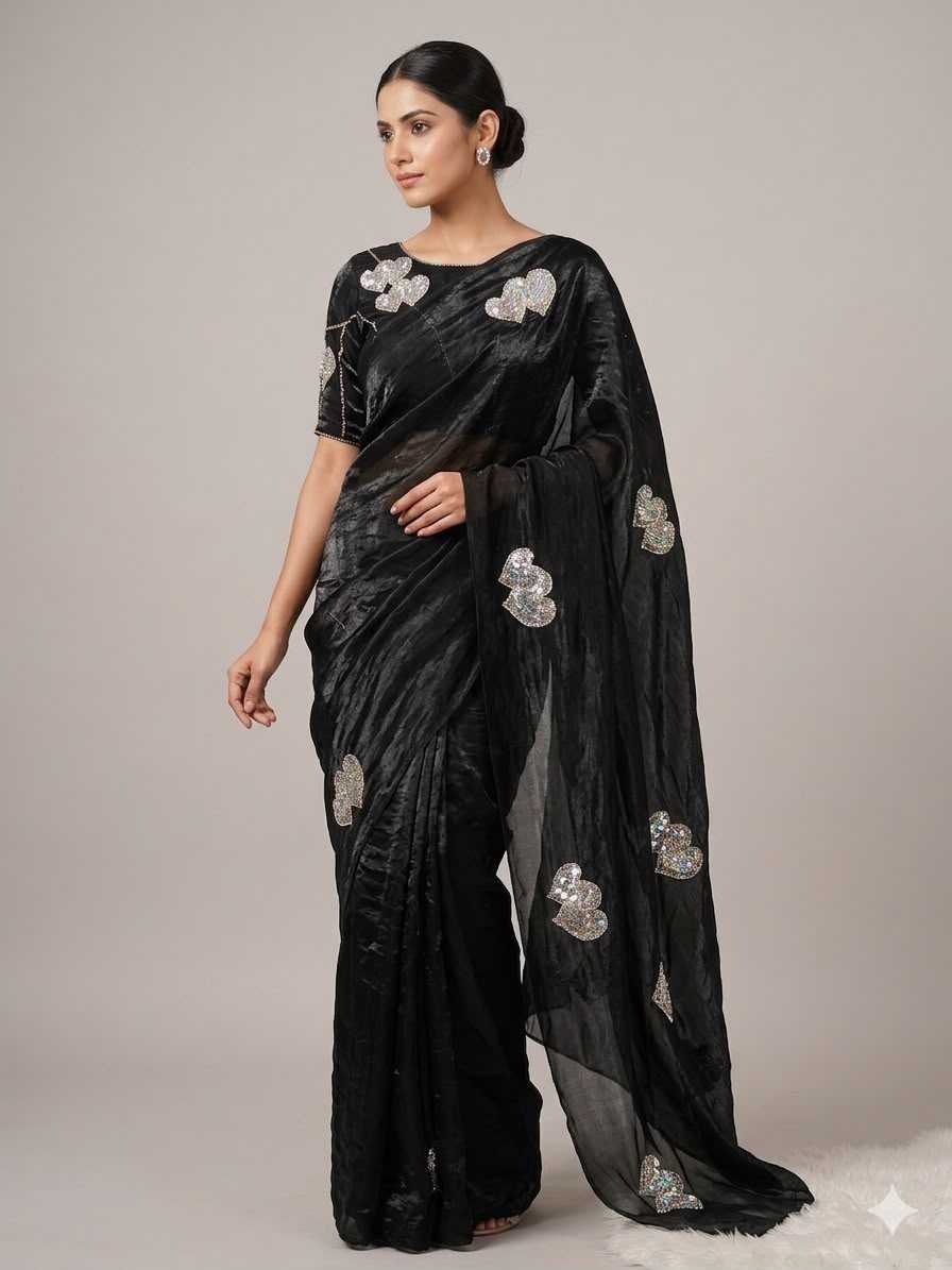 Space Silk Handloom Saree