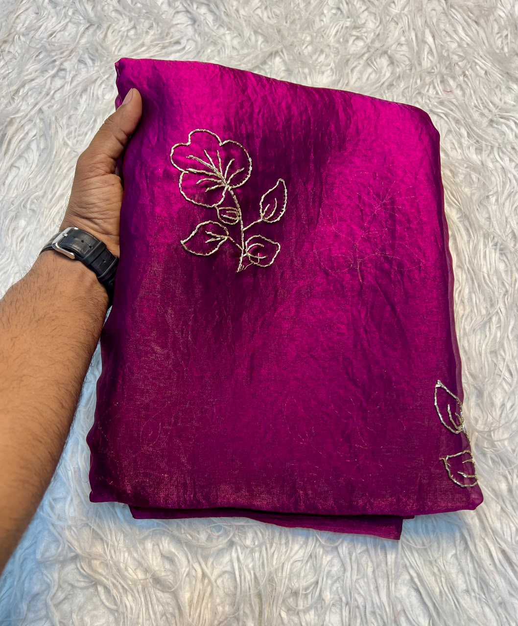 Devapriya Space Silk Soft Saree