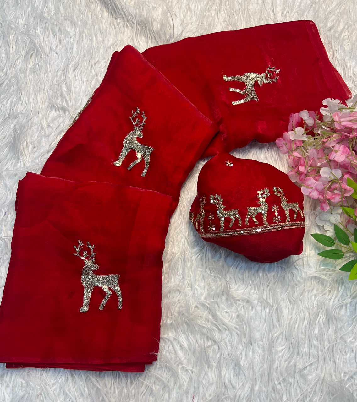 Space Silk Soft Saree