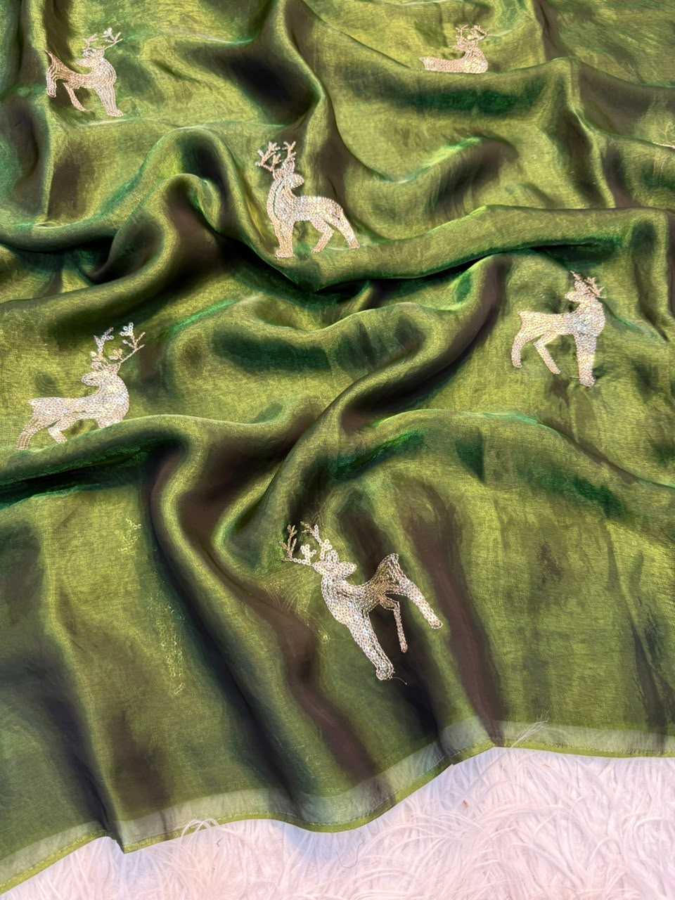 Space Silk Soft Saree