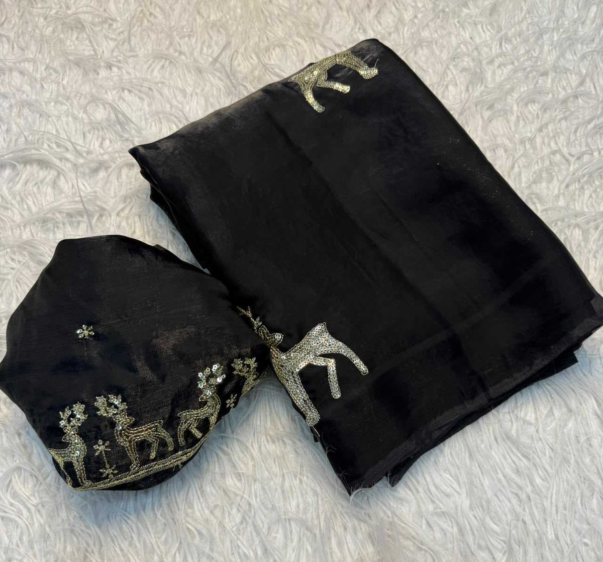 Space Silk Soft Saree