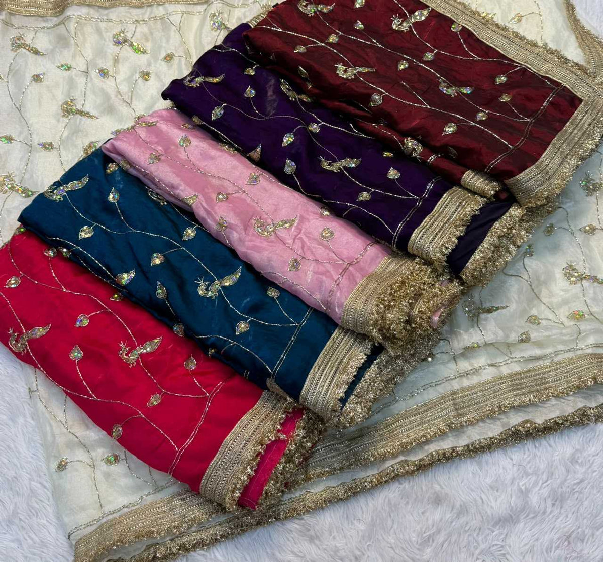 Ipsita Space Silk Party Wear Saree