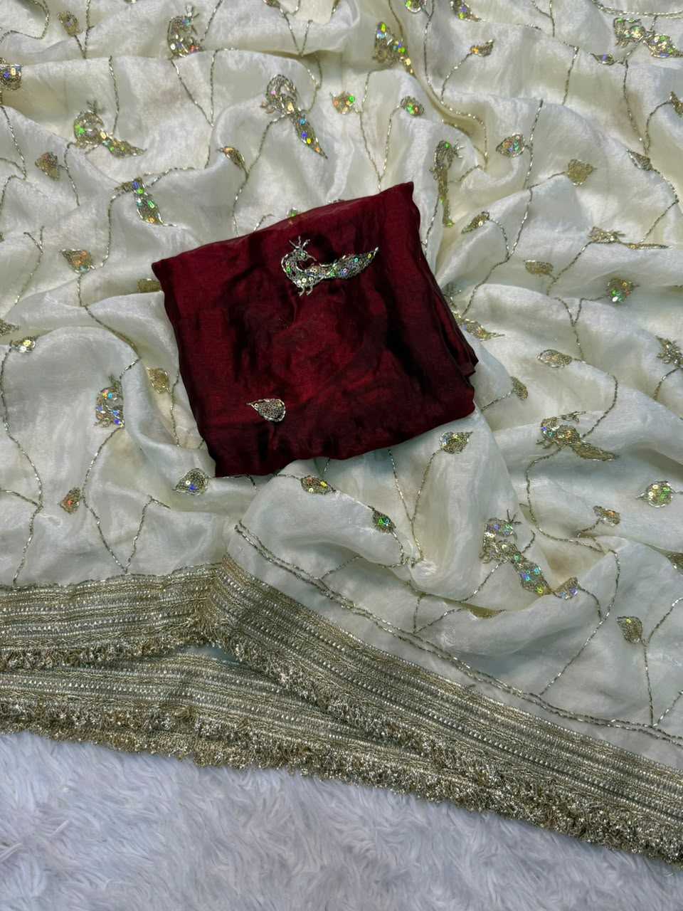 Ipsita Space Silk Party Wear Saree
