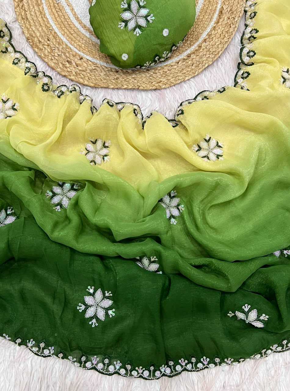 Jiya Crunchi Sequence Saree