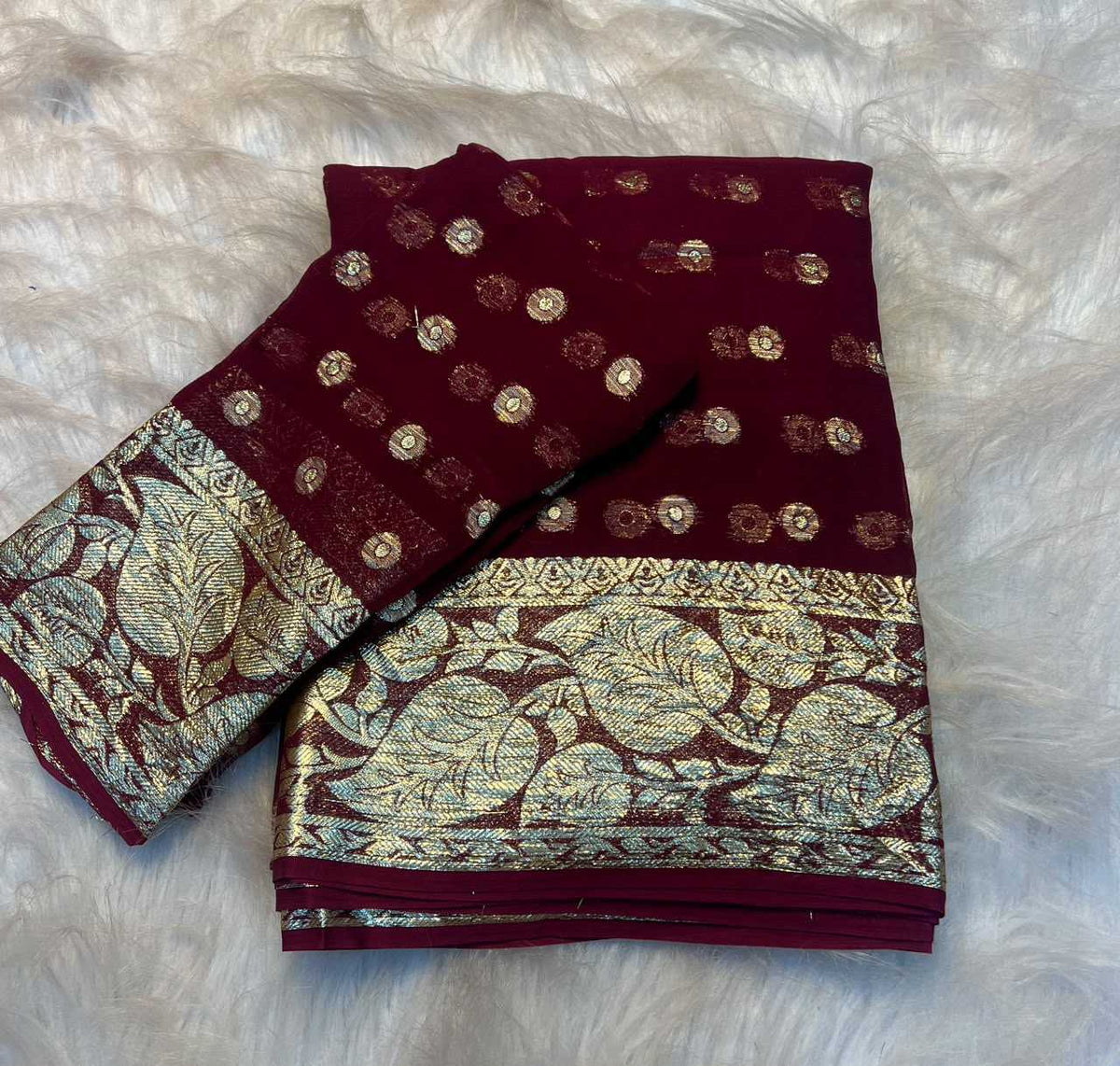 Ranjvika Pure Viscos Georgette Saree