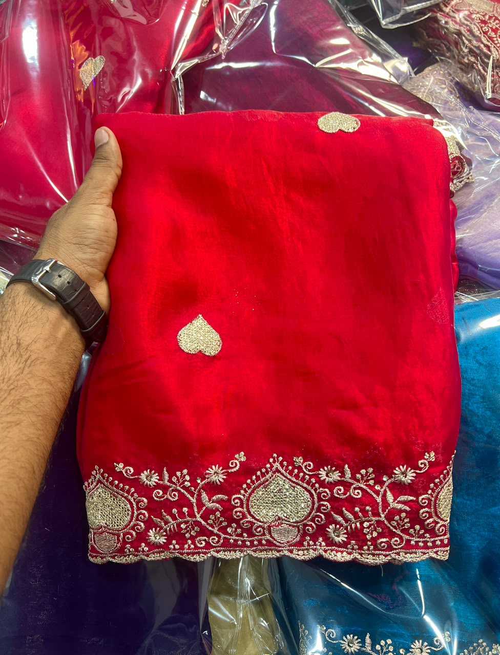 Party Wear Silk Saree