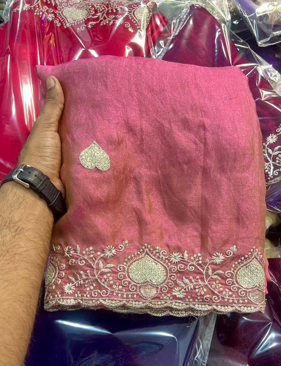 Party Wear Silk Saree