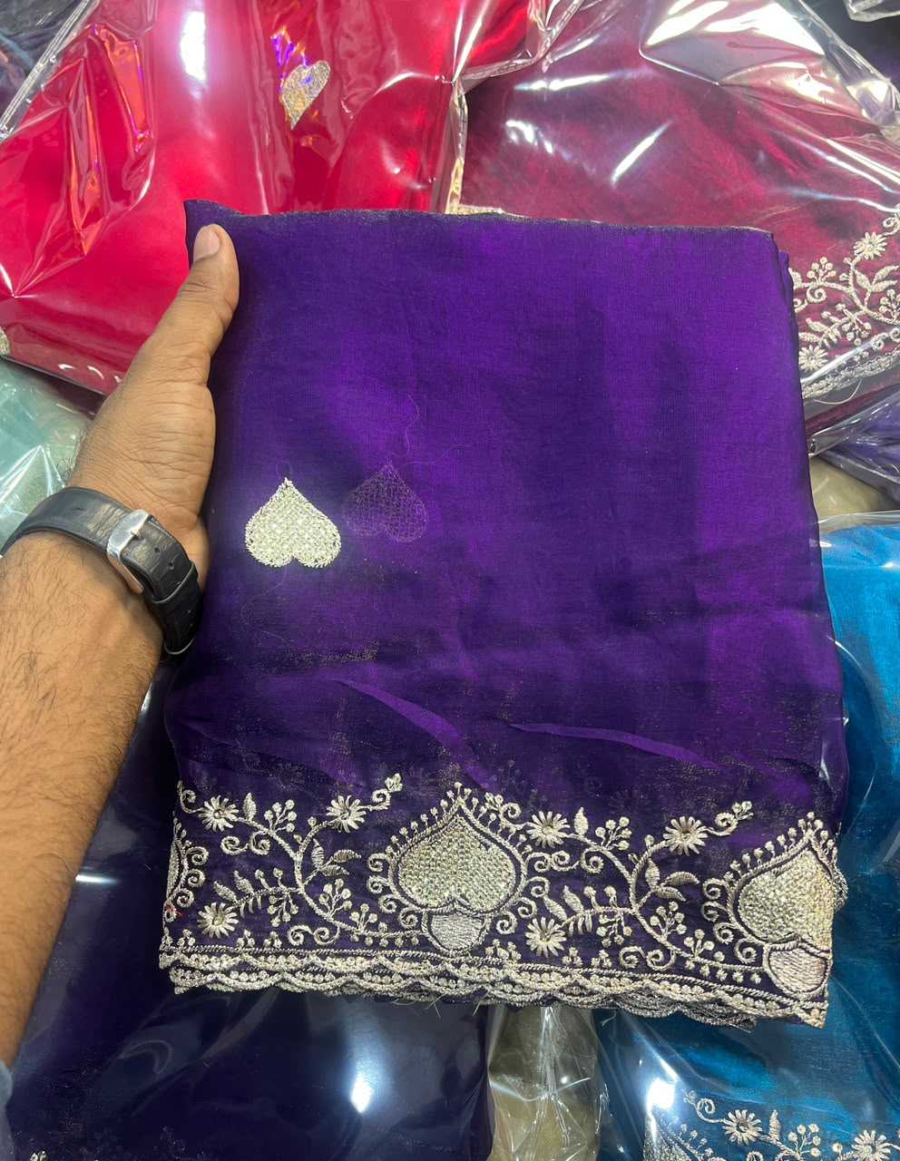 Party Wear Silk Saree