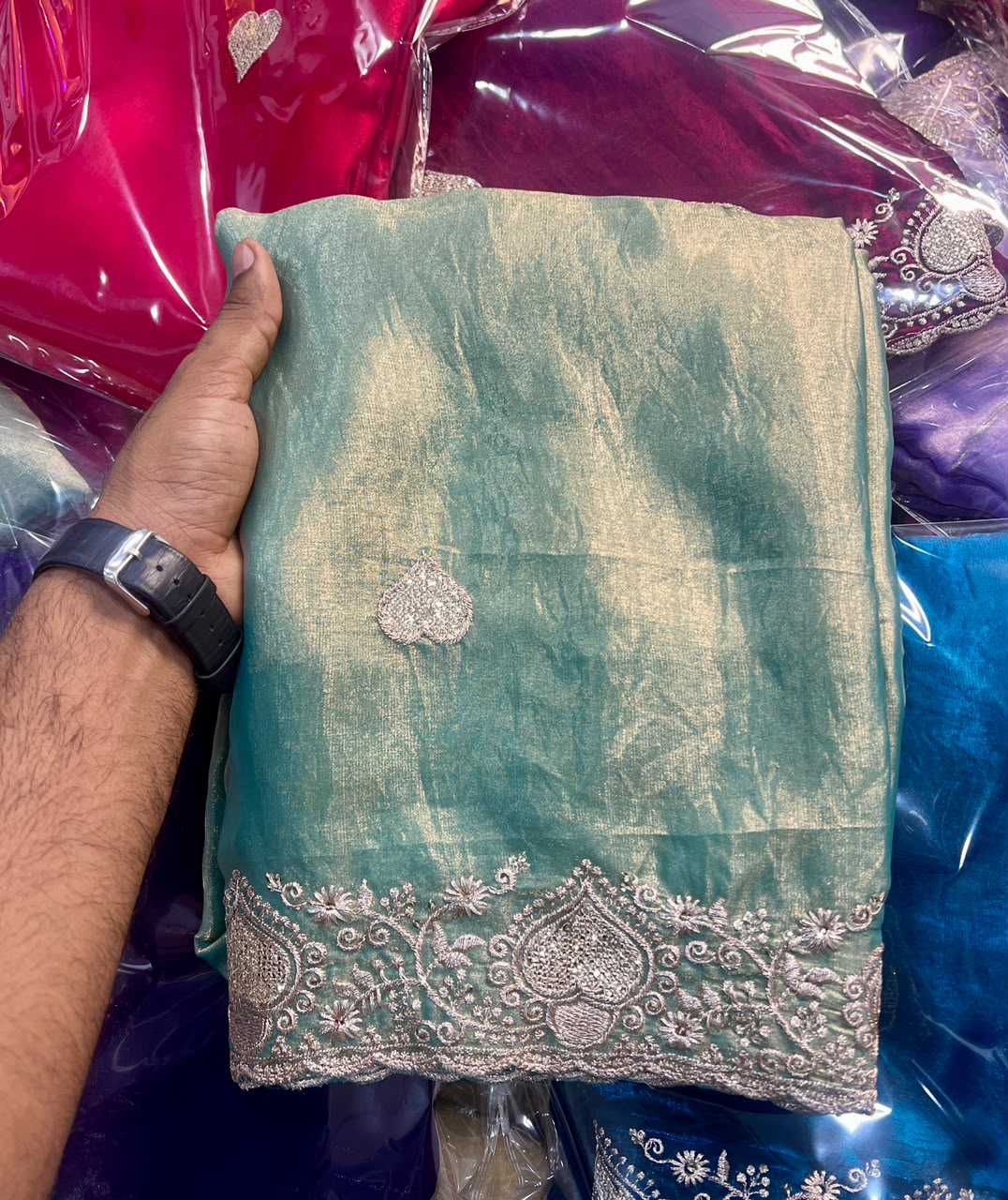 Party Wear Silk Saree