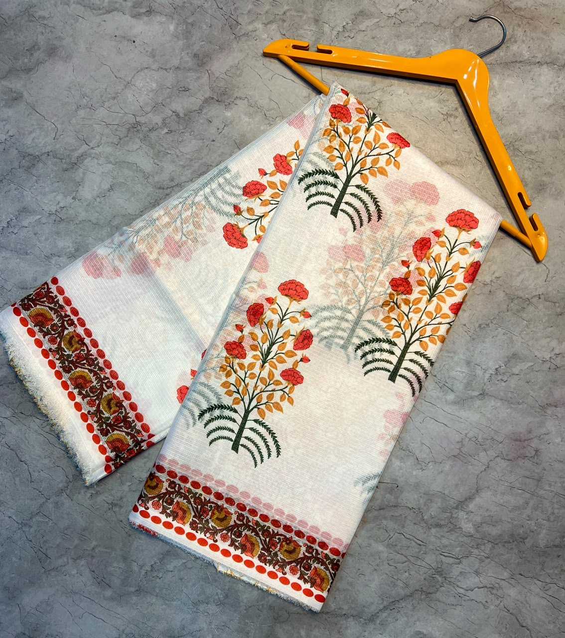 Kota Silk Printed Saree