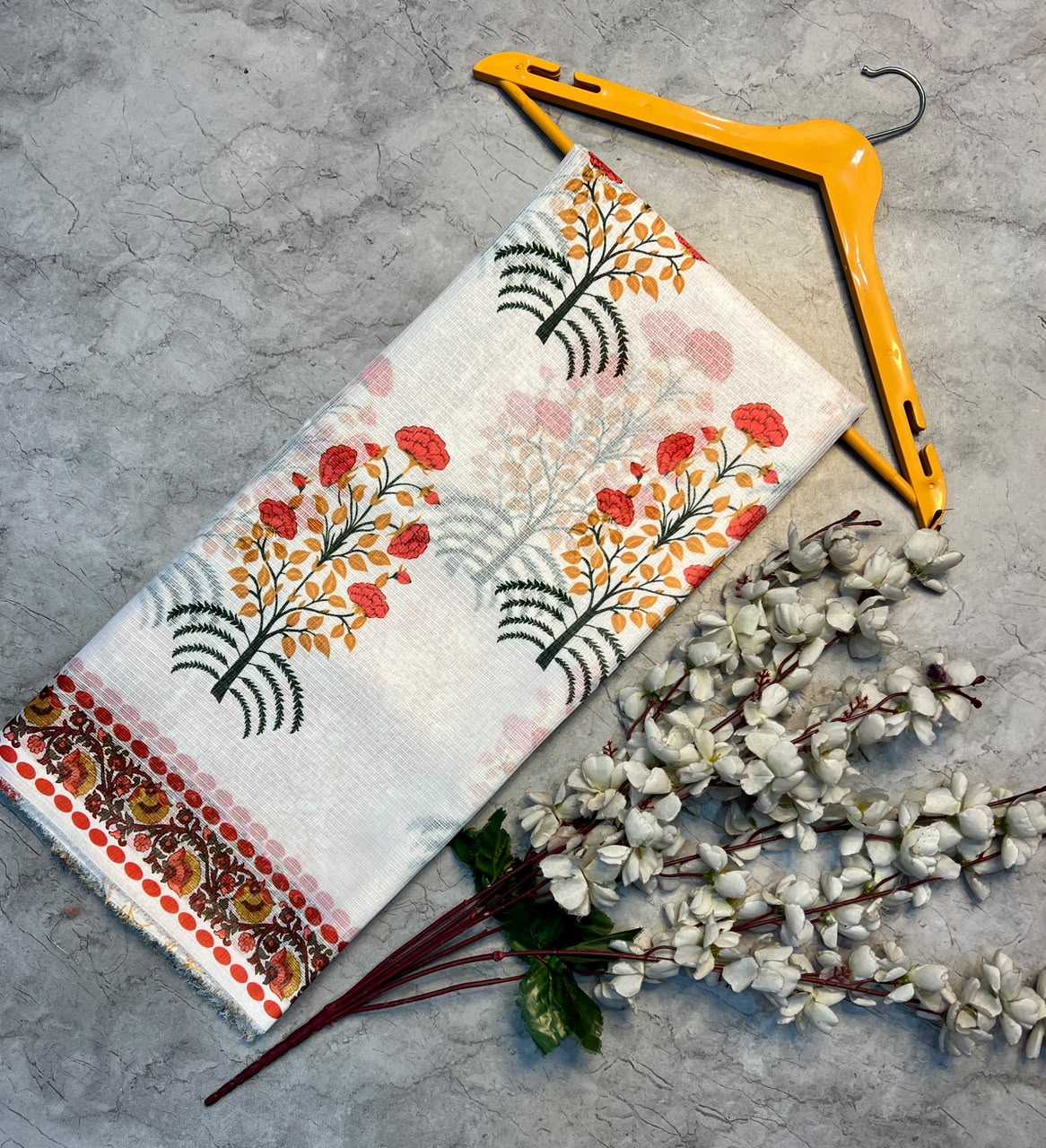 Kota Silk Printed Saree
