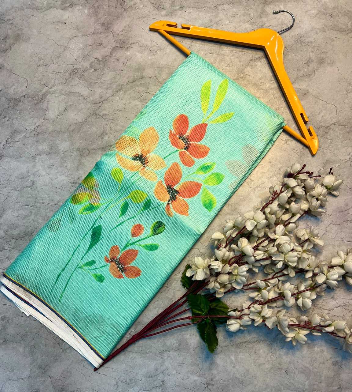 Kota Silk Printed Saree