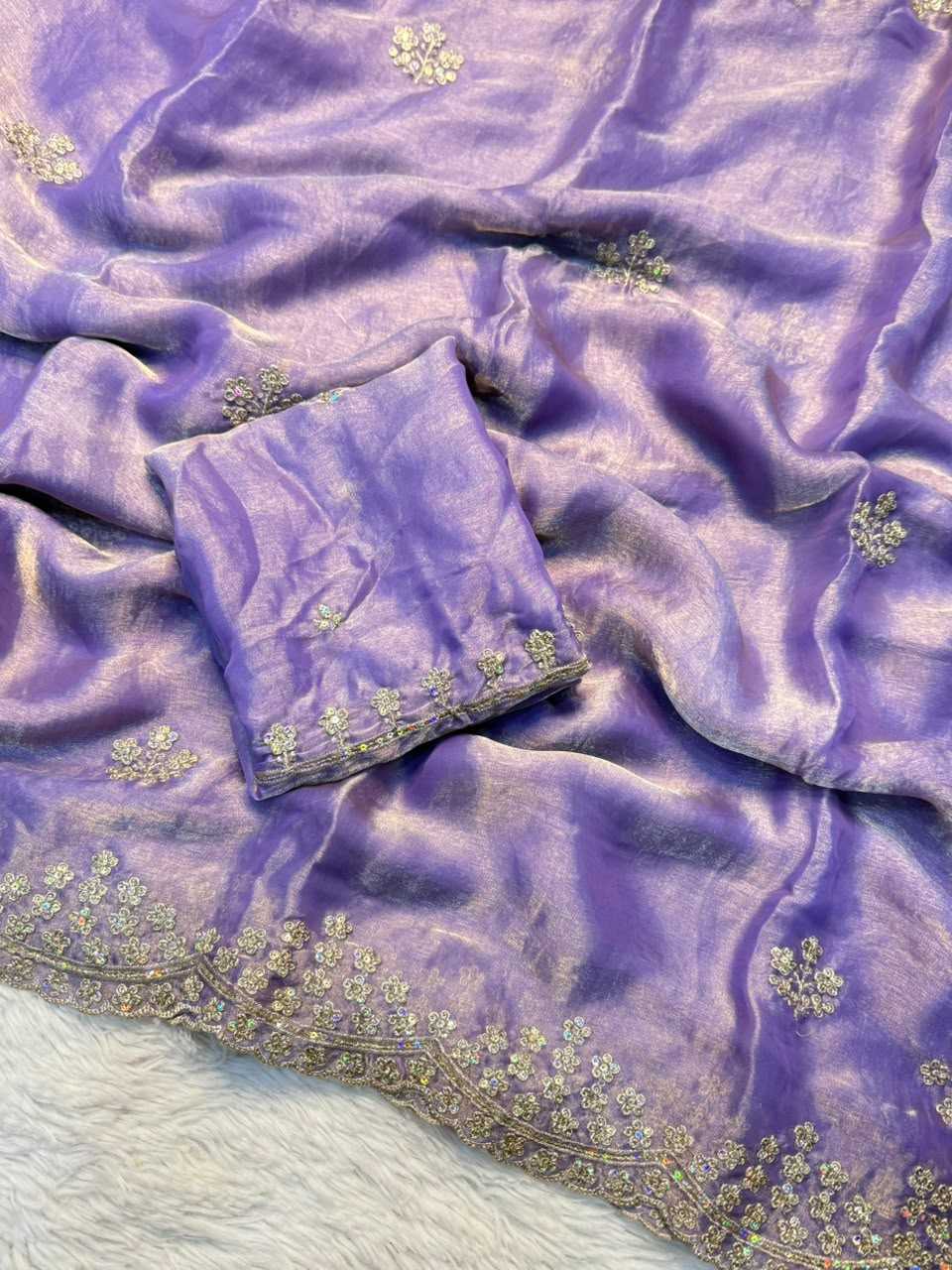 Vaanyaara Space Silk Designer Saree