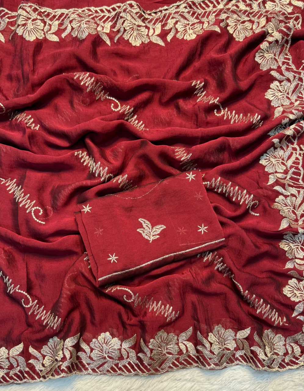 Crush Silk Soft Saree