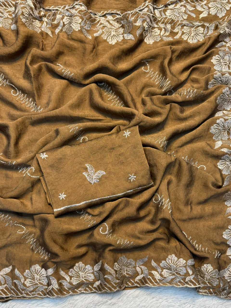 Crush Silk Soft Saree