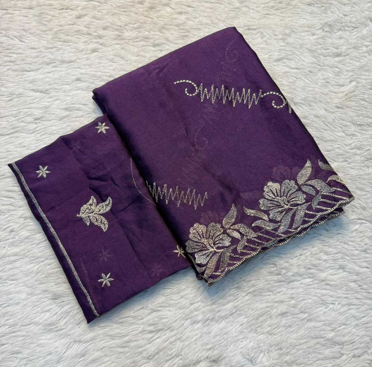 Crush Silk Soft Saree