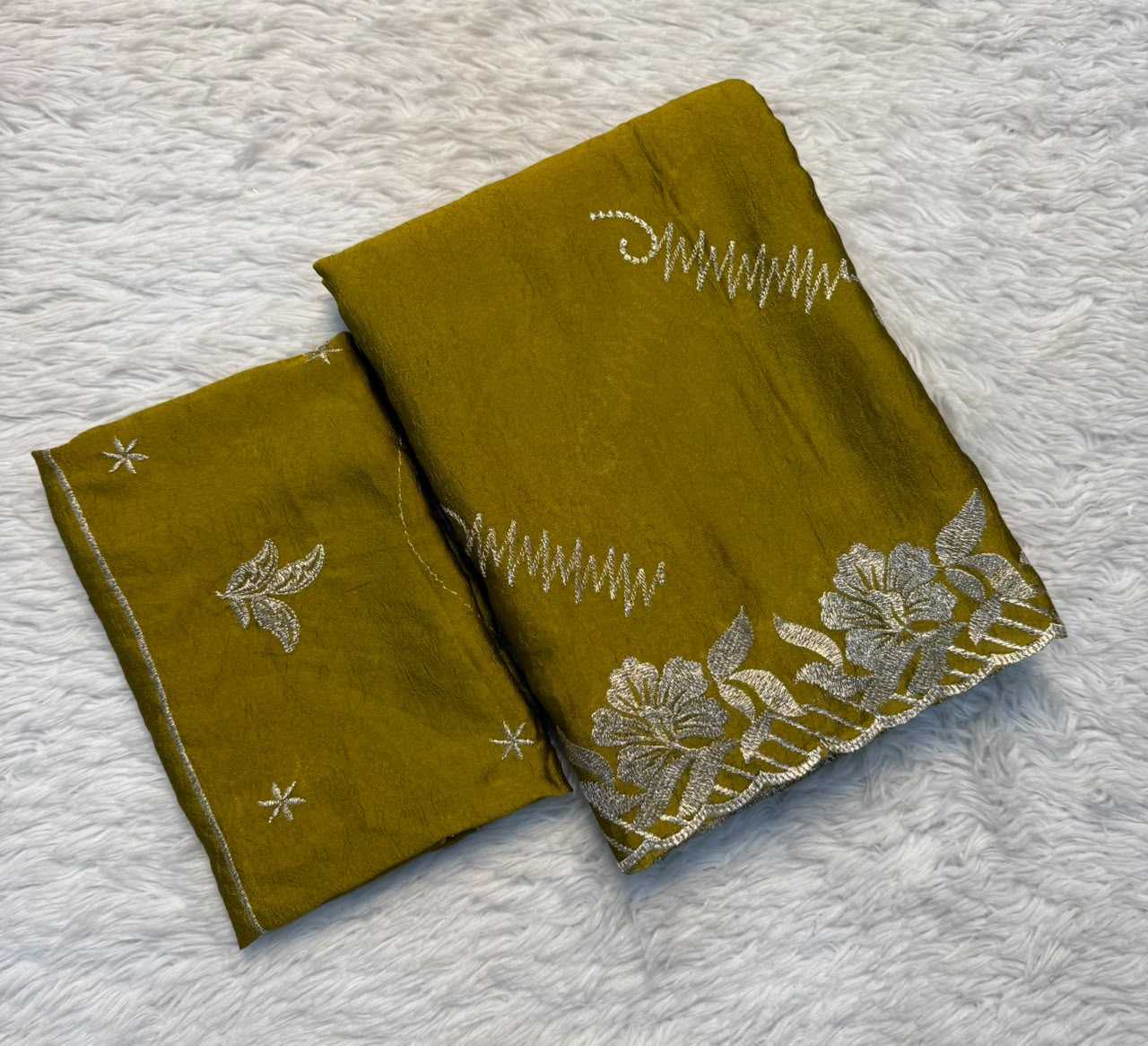Crush Silk Soft Saree