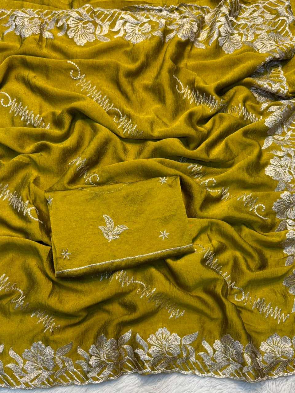 Crush Silk Soft Saree