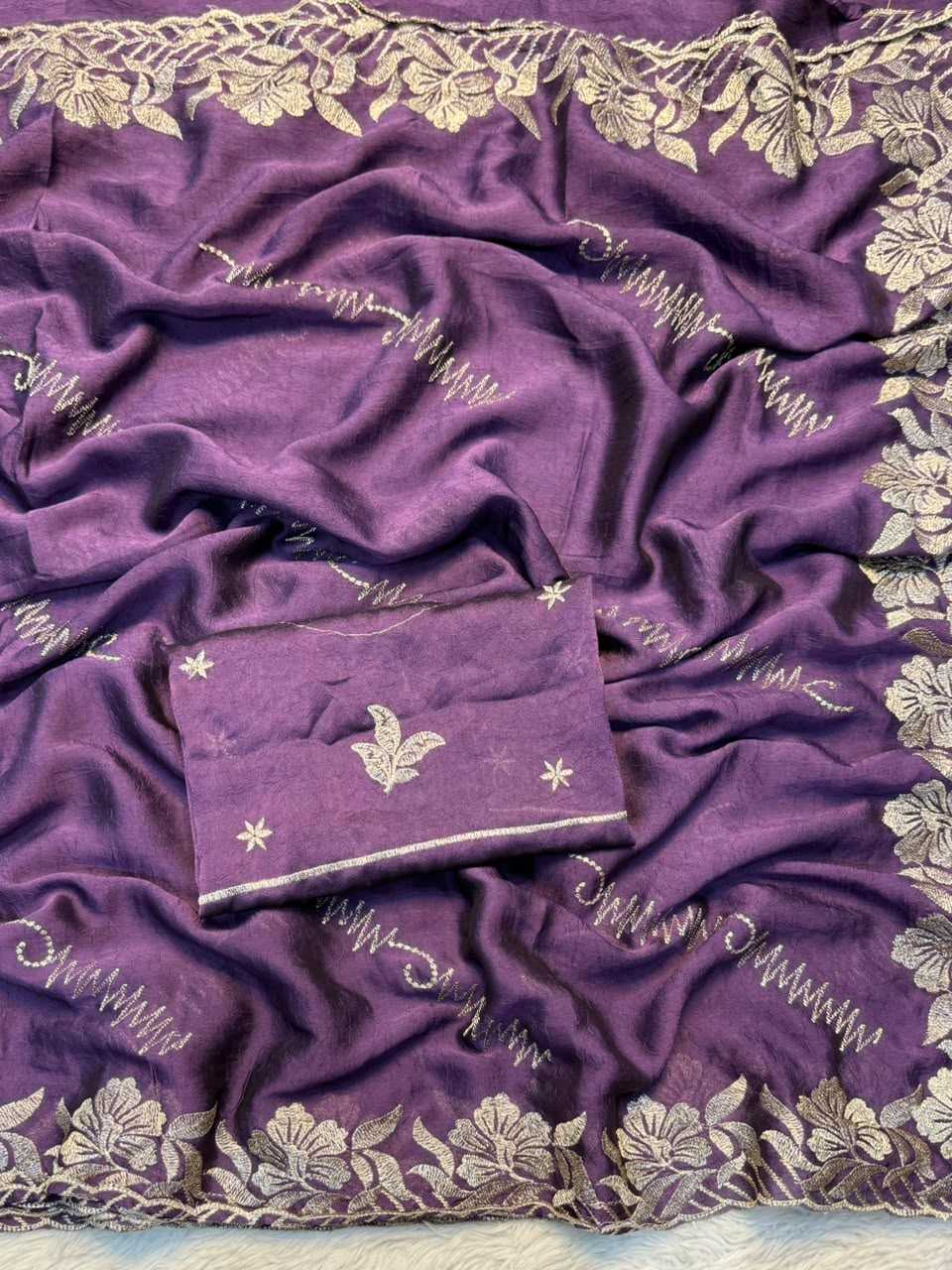 Crush Silk Soft Saree