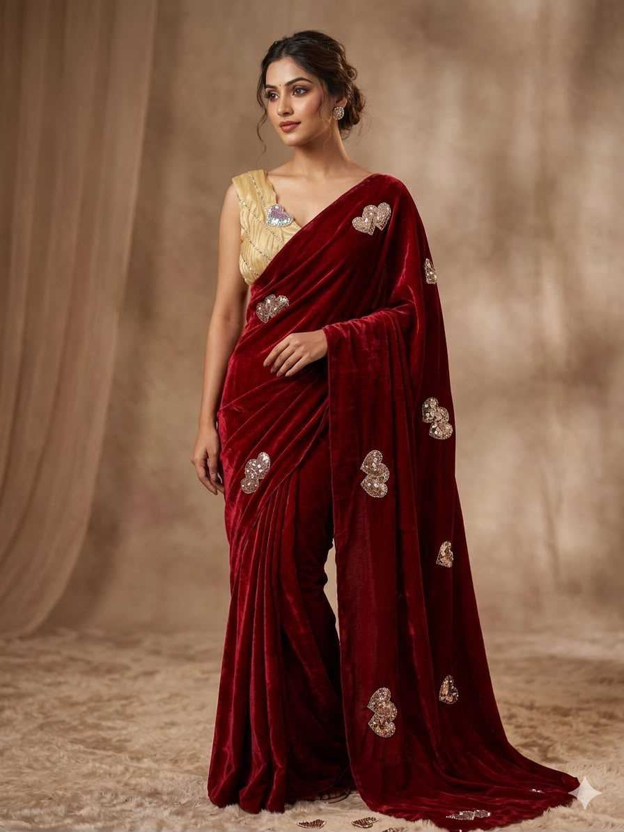 Space Silk Handloom Saree