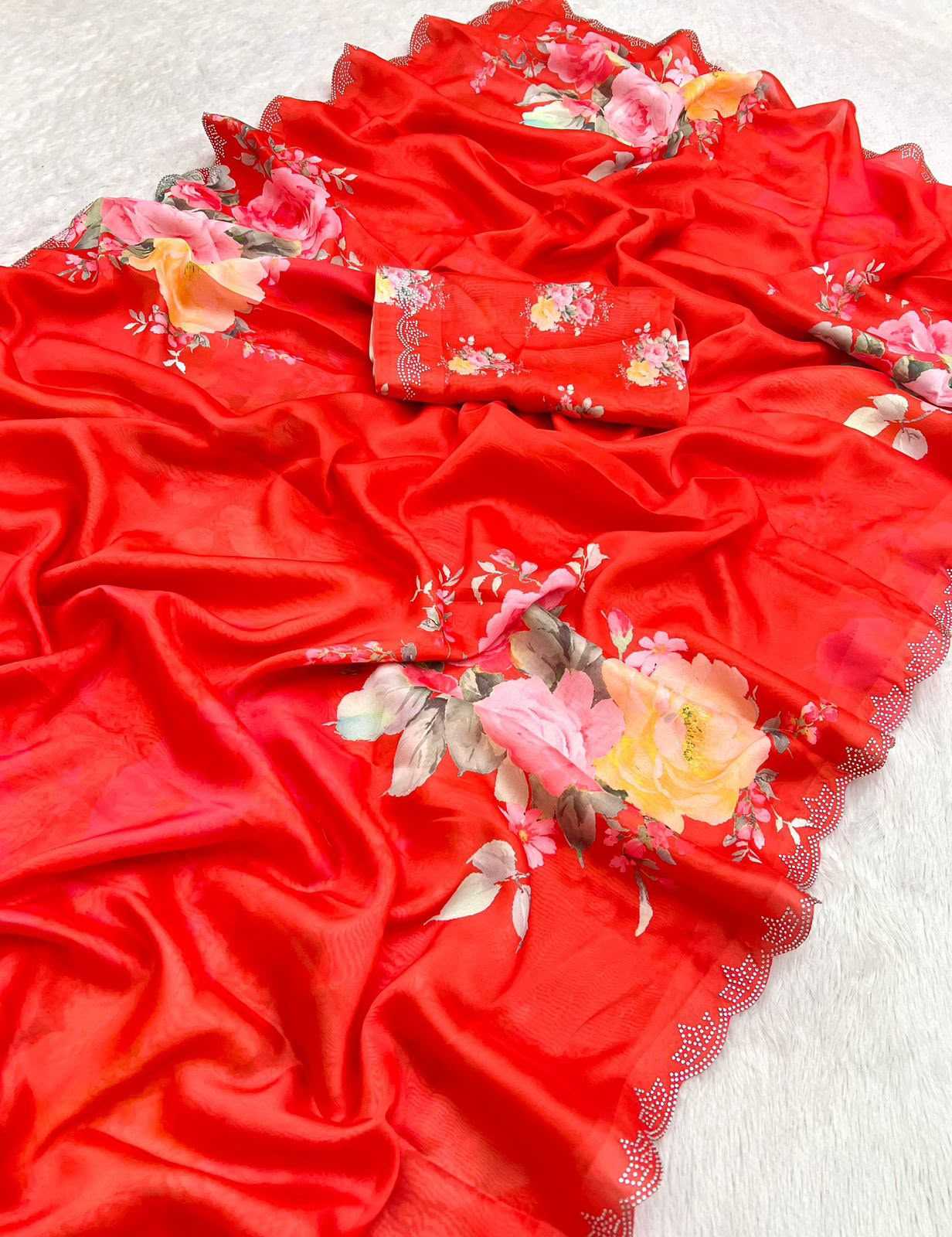 Party Wear Silk Saree