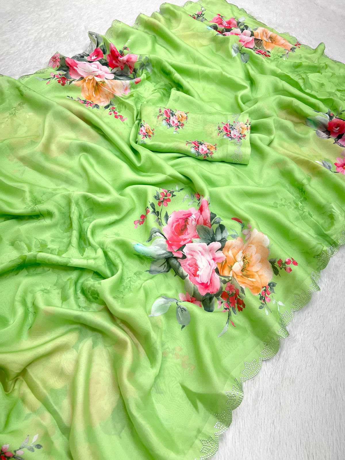 Party Wear Silk Saree